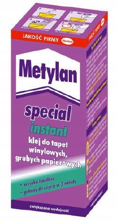 KLEJ DO TAPET WINYLOWYCH PAPIEROWYCH METYLAN 200g