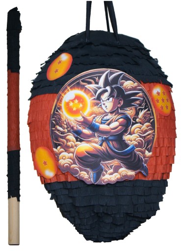 Piniata DRAGON BALL GOKU XL + Kij