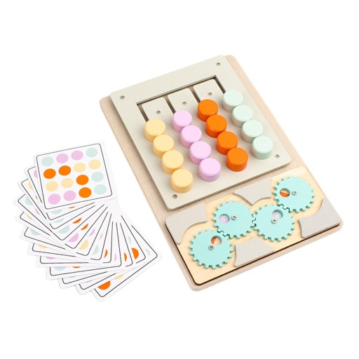 Matching Game sliding puzzle toy Colors