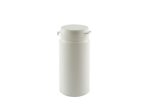Pojemnik HDPE 100 ml z wieczkiem ze zrywką