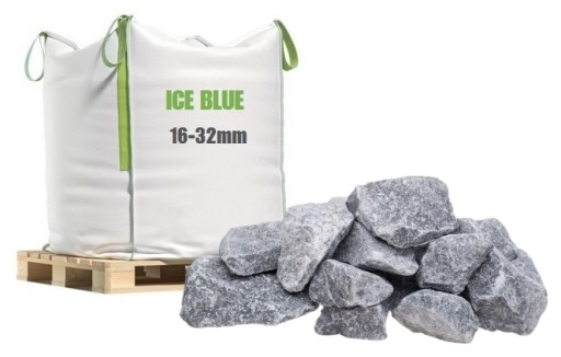 Grys ICE BLUE 16-32 mm kamień kruszywo BIG BAG 1200kg 1,2t