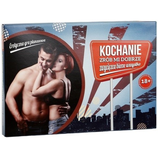 SUPER Gra Planszowa Kochanie Zrób Mi Dobrze