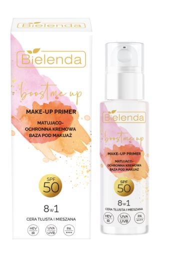 BIELENDA BAZA MATUJĄCO-OCHRONNA 8W1 SPF 50 30ML