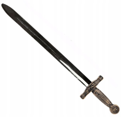 MIECZ RYCERZA 63cm STRÓJ RYCERZ WIEDŹMIN GLADIATOR