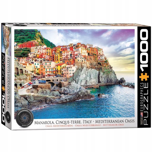 EUROGRAPHICS 1000 EL.MANAROLA CINQUE TERRE WŁOCHY 6000-0786 (PUZZLE)