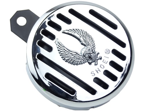 SYGNAŁ DŹWIĘKOWY KLAKSON 12V 100MM ORZEŁ CHROM