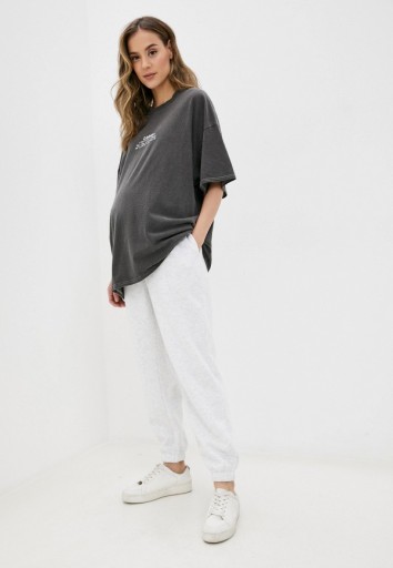 TOPSHOP CIĄŻOWE SZARE DAMSKIE SPODNIE DRESOWE R.L B313073