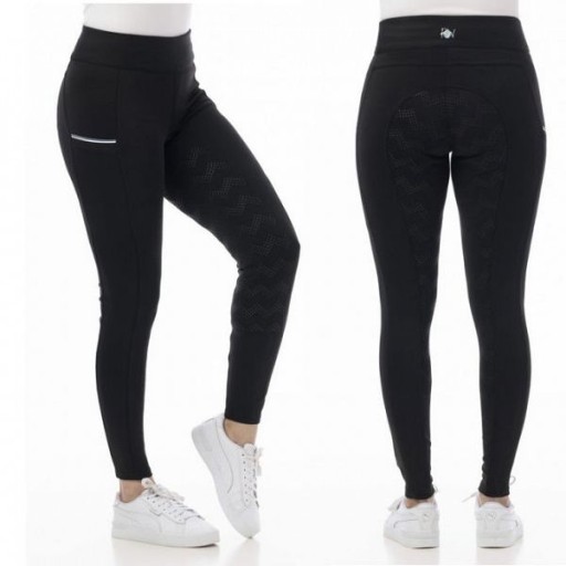 Bryczesy-legginsy młodzieżowe AGADIR czarne 158cm