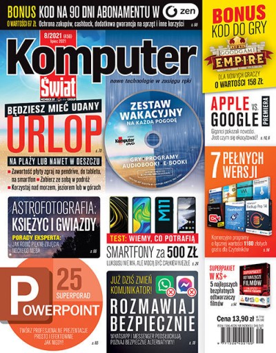 KOMPUTER ŚWIAT NR.8/2021