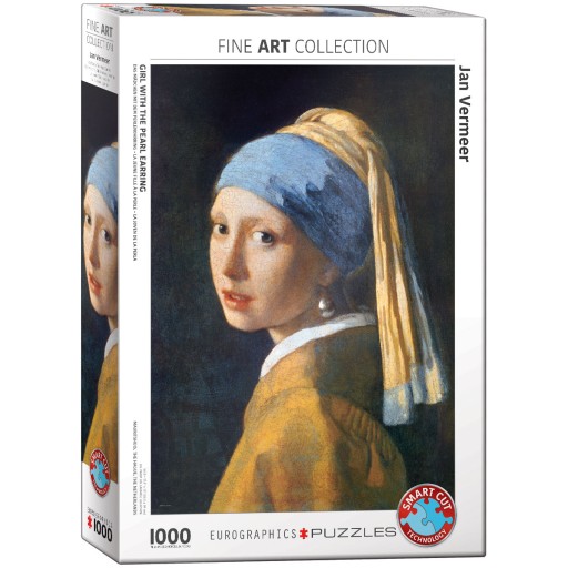 Puzzle 1000 elementów. Dziewczyna z perłą, Jan Vermeer