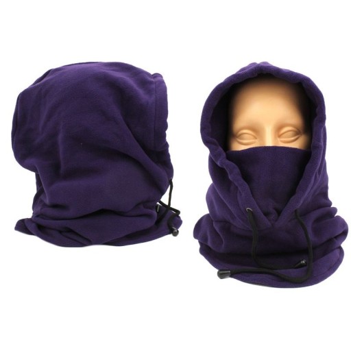 Kominiarka Zimowa Narciarska Balaclava fiole