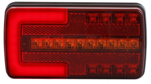 LAMPA LED ZESPOLONA TYLNA DYNAMICZNY KIERUNEK BUS