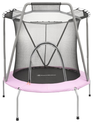 MAŁA TRAMPOLINA DOMOWA Z SIATKĄ DLA DZIECI 3-8L