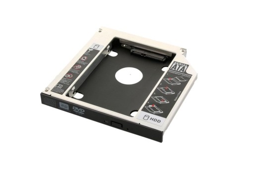 Kieszeń slim na dysk SATA uniwersalna SATA 12,7 mm