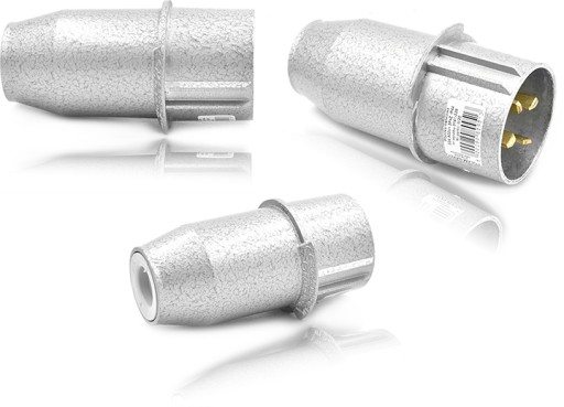 WTYCZKA SIŁOWA WTYK PŁASKI PŁASKIE METALOWA 32A 400 V