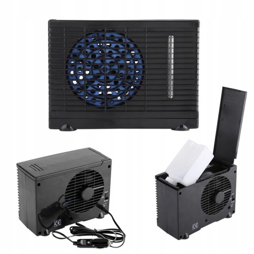 KLIMATYZATOR DO AUTA WENTYLATOR SAMOCHODOWY 12V