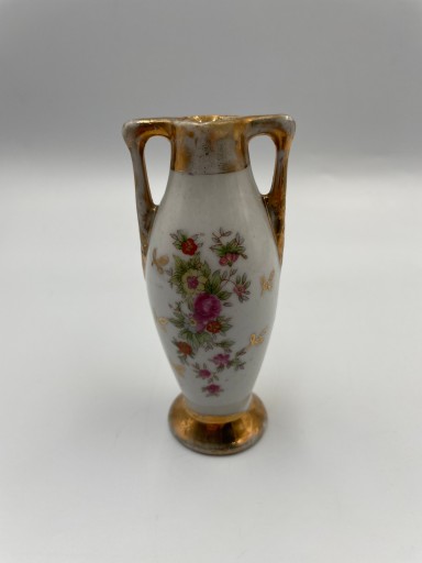 Miniaturowy porcelanowy wazon