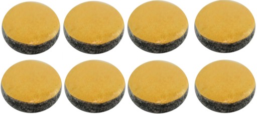 PODKŁADKI FILCOWE FILC POD MEBLE SZAFEK 40MM 8SZT SZARY