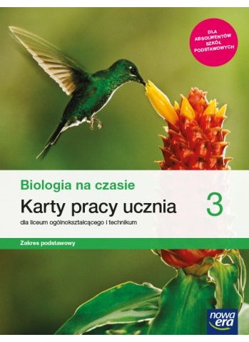 BIOLOGIA NA CZASIE 3 LO KARTY PRACY ZP 2021