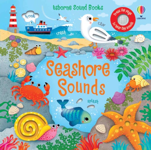 Seashore Sounds Taplin Sam kartonowa Usborne
