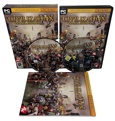 SID MEIER'S CIVILIZATION IV WARLORDS BOX PL