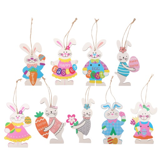EASTER DECORATIONS FOR HOUSEHOLDS 9 PCS