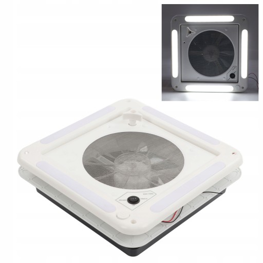 Wentylator okna dachowego Kit DC12V 4LED