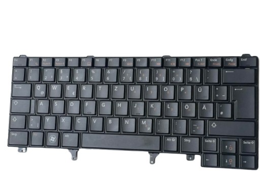 Klawiatura laptopowa niemiecka Qwerty DE do Dell E6220 E6230 E5420