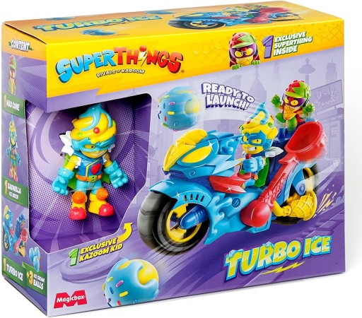 Super Things pojazd TURBO ICE + Kazoom KID