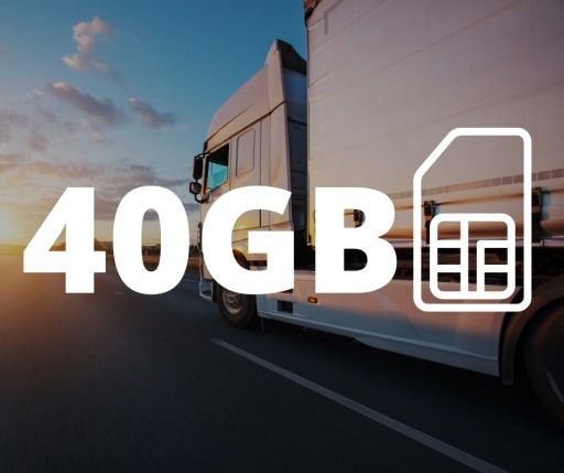 Karta SIM Internet 40 GB/miesiąc w Europie ( Unia Europejska UE i UK)
