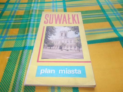 Suwałki stary plan miasta PPWK autobus