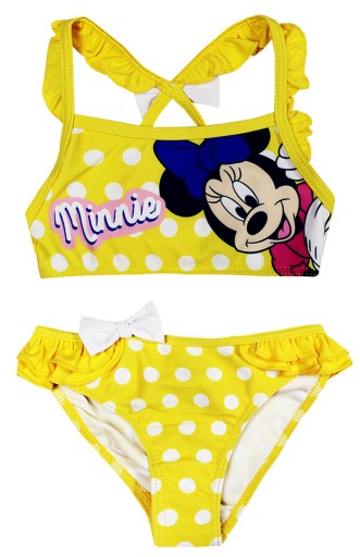 MYSZKA MINNIE DISNEY STRÓJ KĄPIELOWY DZIECIĘCY 98