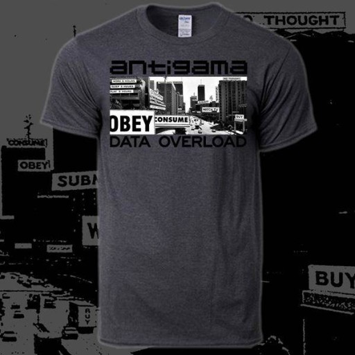 ANTIGAMA - Data Overload T-SHIRT L