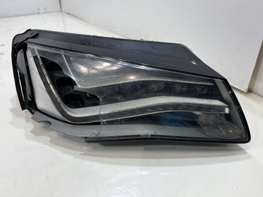 LAMPA PRAWY PRZÓD AUDI A8 D4 FULL LED 4H0941004 USZKODZONA