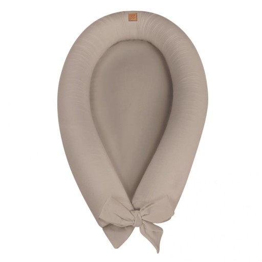BABYSTEPS Kokon niemowlęcy lniany 2w1 Linen Beige
