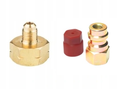 Redukcja na Butle r134a + adapter HP r134a