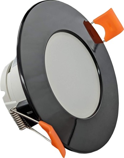 Oprawa LED Downlight Czarna 8W 3000K 560lm IP65/20