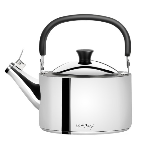 Czajnik z gwizdkiem Vialli Design DIAMANTE 1,5 l (stal polerowana)