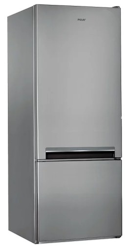 Lodówka Polar POB 601 ES srebrna 272l 159cm LED