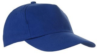 CZAPKA PIĘCIOPANELOWA CZA006 ROYAL BLUE OUTLET