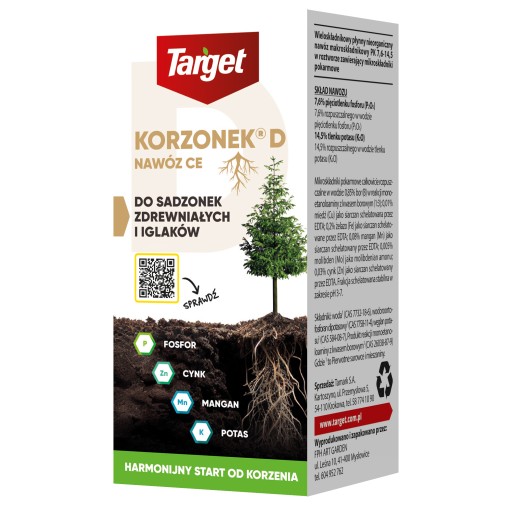 Korzonek D 30 ml do roślin zdrewniałych TARGET