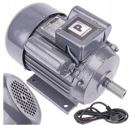 SILNIK ELEKTRYCZNY JEDNOFAZOWY 1,5KW 1400RPM 230V