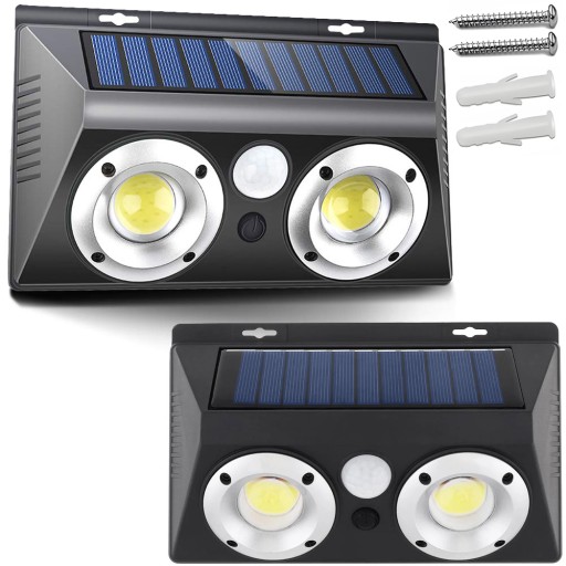 Lampa uliczna 100 W 2000 lm zasilanie bateryjne, solarne