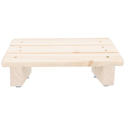 Tripod Foot Mat Camping Stool Wooden Bedside Step