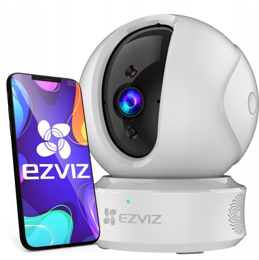 Kamera WiFi Niania 4MPx 2K+ C6CN Detekcja AI EZVIZ