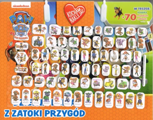 Psi Patrol- Kocham naklejać