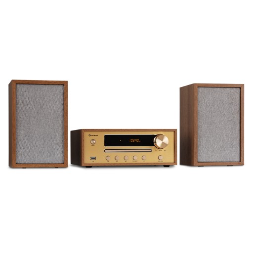 Wieża stereo HiFi Berklee BT głośniki FM MP3 USB