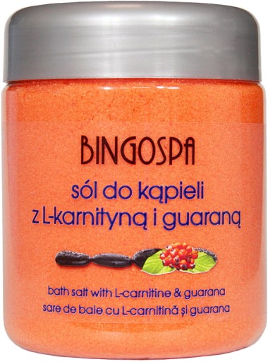 BINGOSPA Sól do kąpieli z L-karnityną i guaraną