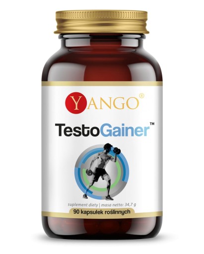 TESTOGAINER PODNOSI NATURALNIE TESTOSTERON 90 KAPS