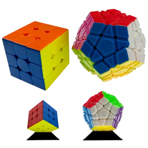ZESTAW Kostka 3x3 + MEGAMINX ORYGINALNA + GRATIS